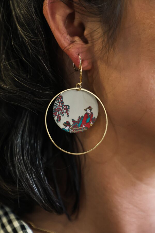 Boucles d'oreilles Anaïs – Image 4